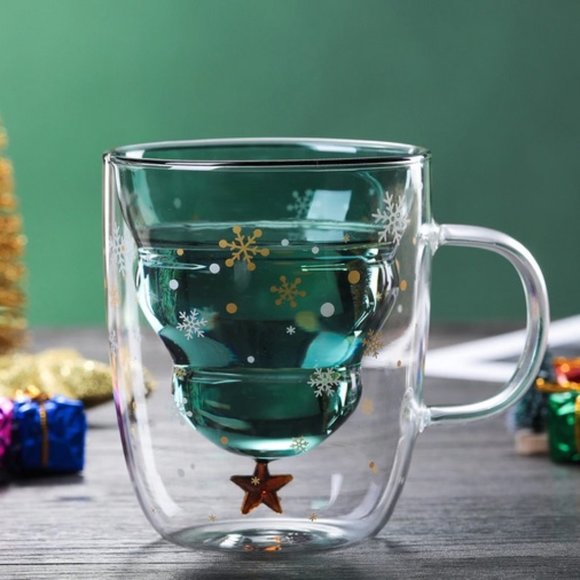 Christmas Cup Coffee Mug Anti-Scalding - Picture 2 of 5